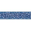 Ablakmatrica- ragasztó nélkül, sztatikus,  59 x 15 cm, csillámos karácsonyi motívumok. A kék hordozópapír eldobható.
