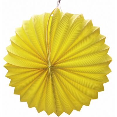 Lampion 25 cm - sárga