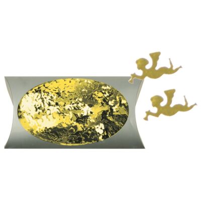 Arany konfetti 20 g - angyal
