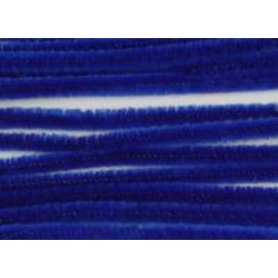 Kreatív zsenília Blue 0,6cm átmérőjű, 30cm hosszú, 15db - kék