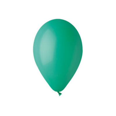Gemar 26cm egyszínű lufi - sötét zöld 100db