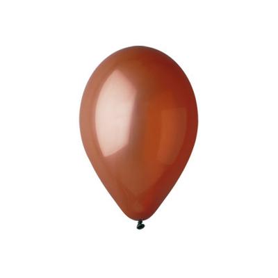 Gemar 26cm egyszínű lufi - sötét barna 100db