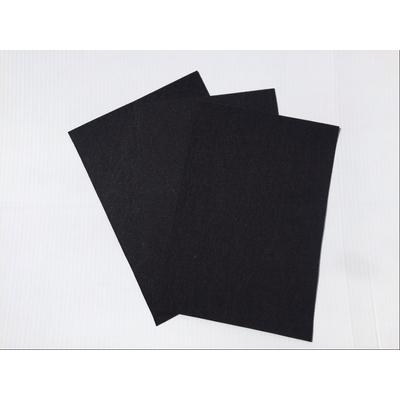 Filclapok 20x30cm 1mm 10db fekete