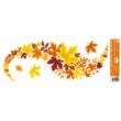Ablakmatrica- ragasztó nélküli, sztatikus, 22 x 60 cm , őszi levelek