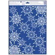 Kép 2/5 - Ablakmatrica 239 Hópelyhek (glitteres) 30*42cm