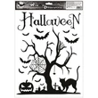 Kép 2/5 - Ablakmatrica- ragasztó nélküli, sztatikus, 42 x 30 cm , Halloween
