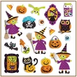 Kép 4/4 - Öntapadós  matricák  - 40 db, HALLOWEEN, 10,5 x 18 cm