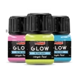 Kép 2/2 - GLOW sötétben világító akrilfesték 30 ml zöld