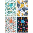 Kép 1/5 - FC-18314-17s Notesz sima 125*200mm 80lap Floral collection