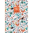 Kép 4/5 - FC-18314-17s Notesz sima 125*200mm 80lap Floral collection