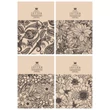 Kép 1/5 - FC-18462-65s Notesz sima 113*165mm 80lap Jotter Beautiful garden series