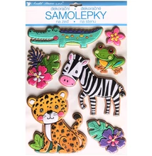 Falmatrica 27 x 41 cm, 3D , plasztik ZOO