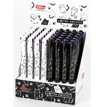 Műanyag 4 színű golyóstoll 0,5 mm CAT MIX - cicás motívum