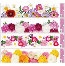 Ablakmatrica 6869 Virágok 64*15cm