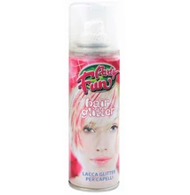 Csillámos szivárvány színű hajspray 125 ml