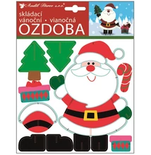 Összerakható papír dísz - 23x19 cm