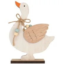 Fa dekoráció Liba 15cm