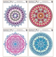 Ablakmatrica 6891 Mandala 30*33,5cm