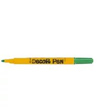 DECORPEN zöld permanent marker