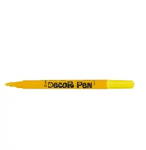 DECORPEN sárga permanent marker