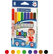 BABY MARKERS bababarát filctoll készlet 1 éves kortól 