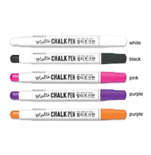 CHALK PEN üvegre író stiftes kréta - fehér