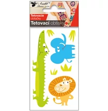 Tetováló csillámos matrica, 10,5 x 6 cm