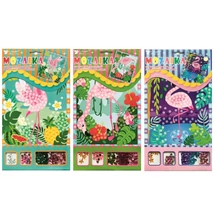 MOZAIK flamingó 17 x 30 cm, csillámos  MOZAIK flamingó 17 x 30 cm, csillámos