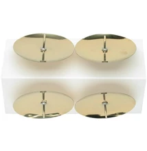 Gyertyatüske arany 5cm 4db-os