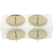 Gyertyatüske arany 4cm 4db-os