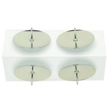 Gyertyatüske ezüst 4cm 4db-os