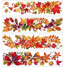 Ablakmatrica 881 Őszi levelek 64*15cm