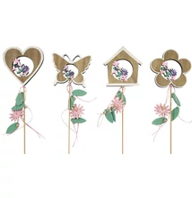 Tavaszi dekoráció 10 cm pálcán