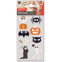 Tetováló matrica, 6 x 10  cm - HALLOWEEN 