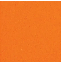 Dekorgumi A4 2mm, narancs, 10db/csomag