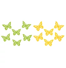 Filc pillangó 5 cm, 6 db