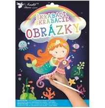 Kaparós kép 2 ív, 16,5 x 21 cm sellő