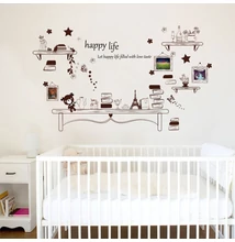 ACH-374623 Falmatrica 60*90cm Könyvespolc