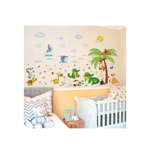 Falmatrica 60*90cm Krokodil és barátai