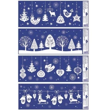 AN289 Ablakmatrica 289 Függő motívumok (glitteres) 60*22,5cm