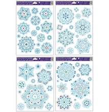 AN494 Ablakmatrica 494 Hópelyhek színes 