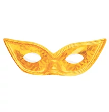 Álarc - hologramos macskaszem arany