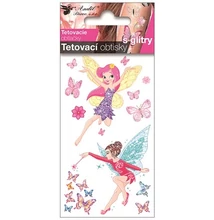 Tetováló glitteres matrica 10,5 x 6 cm