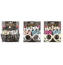 Szemüveg  HAPPY NEW YEAR felírattal 16 cm