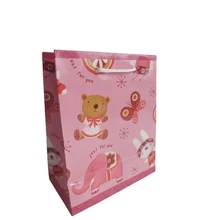 AU-00441902 Dísztasak Just for you rószaszín S 11*13,5cm