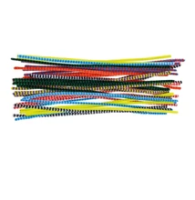 BR-DR04 Zseníliadrót 30cm 40db-os Csíkos Mix