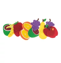 BR-FVC02 Filc dekorációs 14db-os gyümölcsök