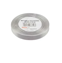 BR-WS12-179 Szatén szalag 12mm*32m Ezüst