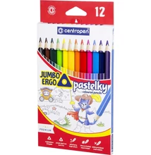 Háromszögletű színes ceruza készlet Jumbo 12db-os