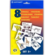 Sablon set 9996/E+ állatok